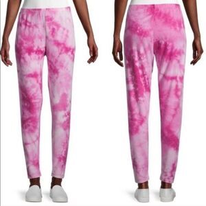 Wildfox Pink Love Potion Tie-Dye Soft Pants NWT